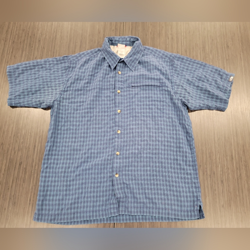 The North Face Blue Casual Button Down Shirt